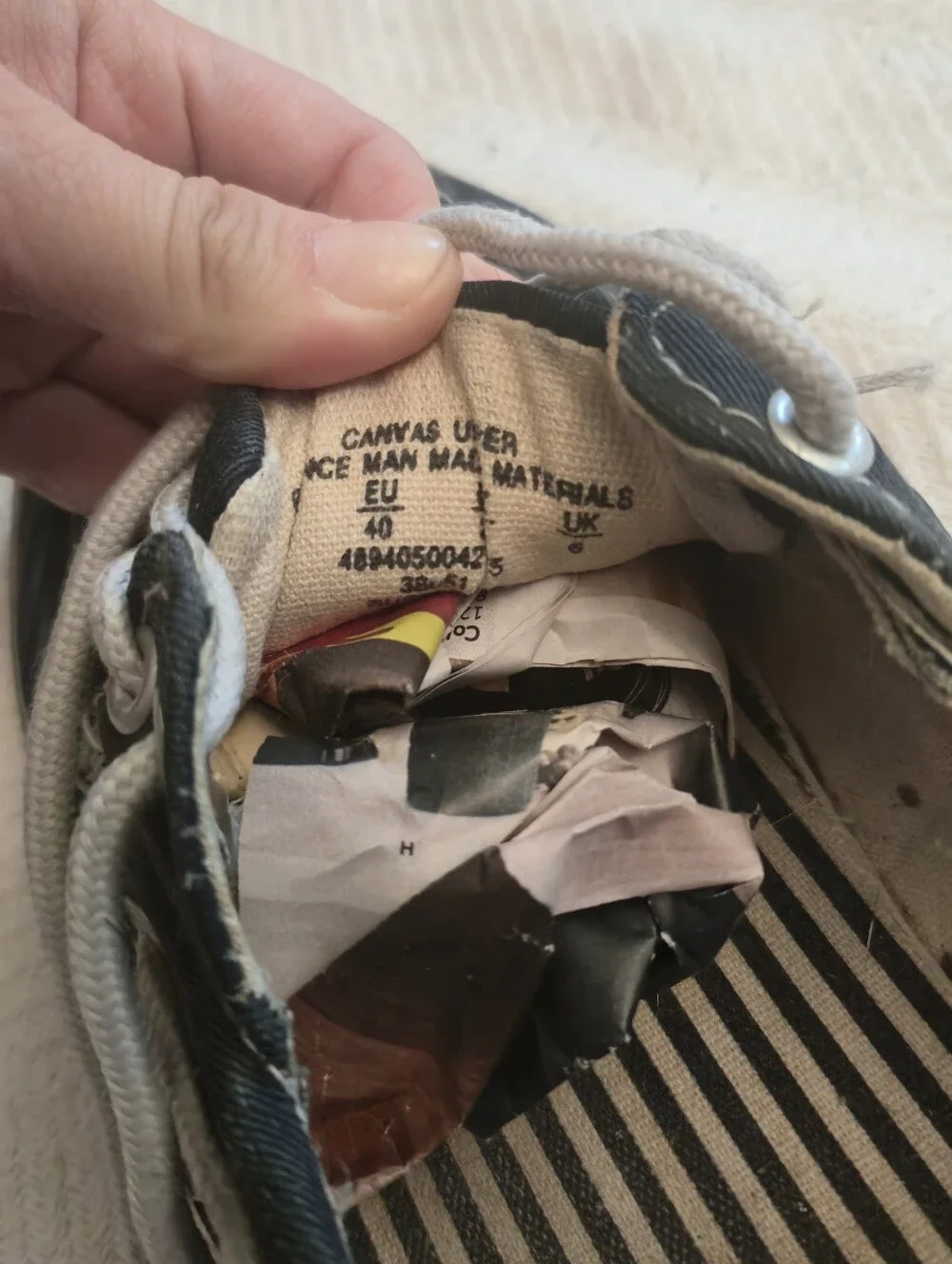 Thom Macan Boat Shoes with White Laces
